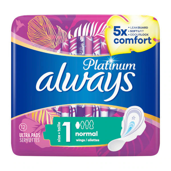 ALWAYS PLATINUM PADS NORMAL PLUS