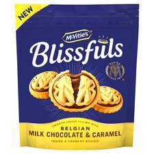 MCVITIES BLISSFULS CHOCOLATE & CARAMEL