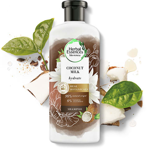 HERBAL ESSENCES BIO RENEW COCONUT MILK SHAMPOO