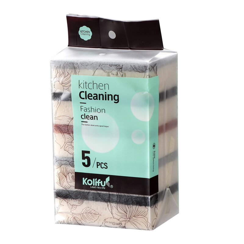 Kolifu Kitchen Cleaning Sponge pack 2 pieces