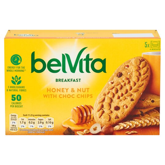BELVITA 225G HONEY NUT