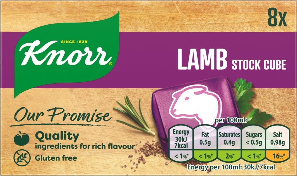 KNORR STOCK CUBE LAMB