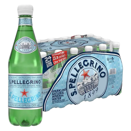 SAN PELLEGRINO SPARKLING WATER 1 CASE (12 bottles)