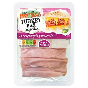 BERNARD MATTHEW 100G WAFER THIN TURKEY HAM