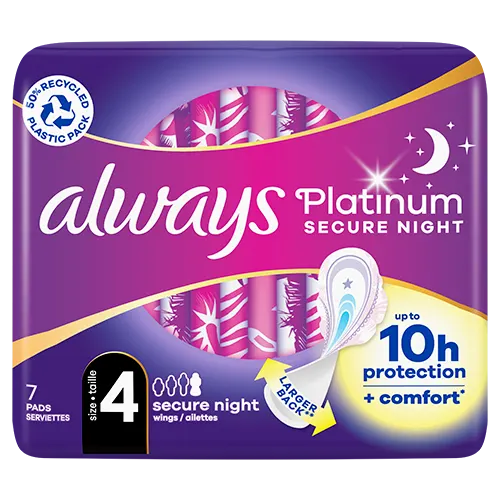 ALWAYS PLATINUM PADS NIGHT