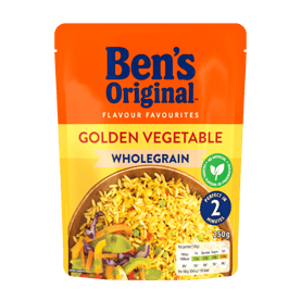 Ben's Original™ Wholegrain Golden Vegetable Microwave Rice