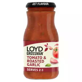 Loyd Grossman Tomato & Roasted Garlic Pasta Sauce 350G