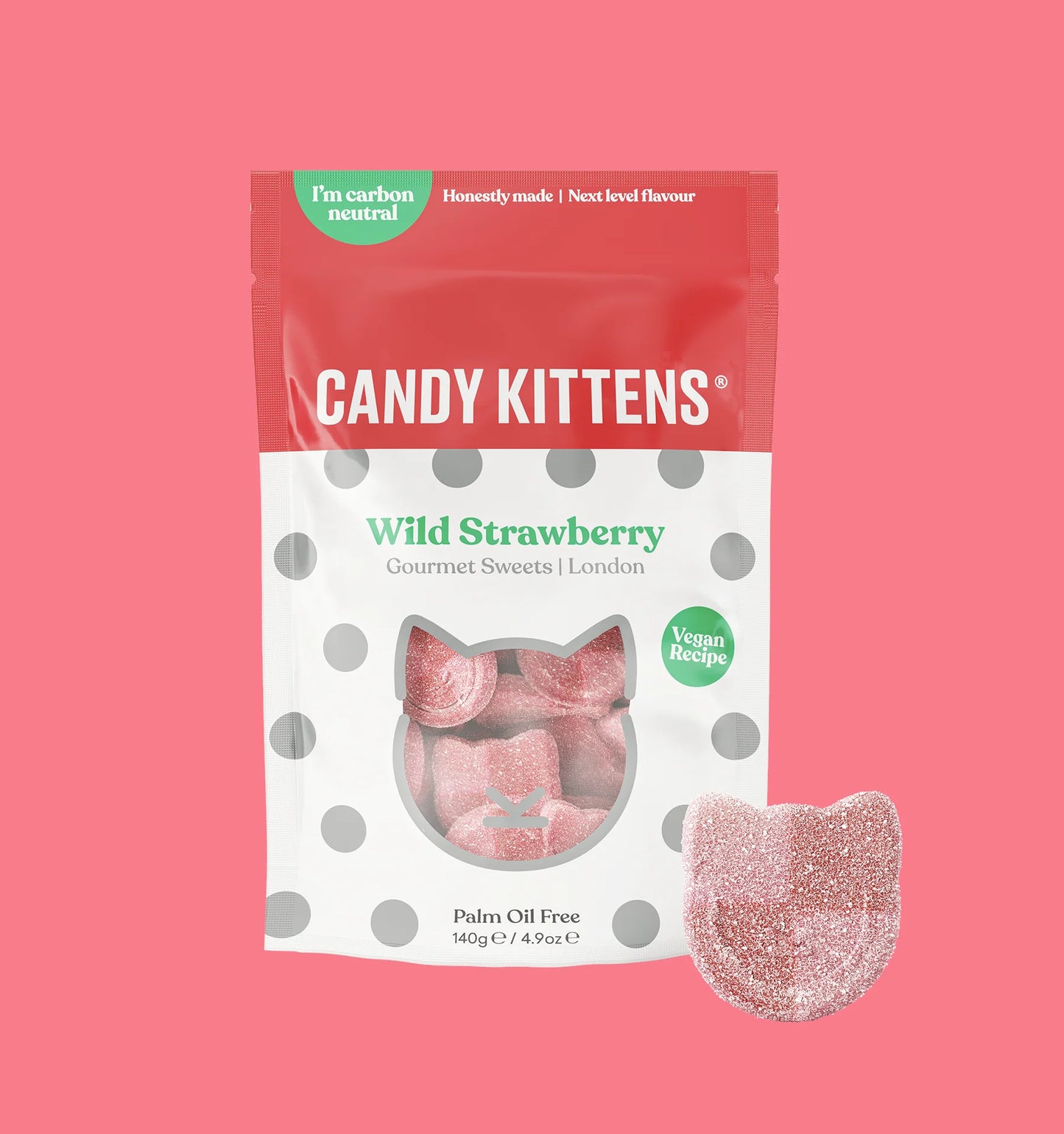 CANDY KITTEN WIL STRAWBERRY