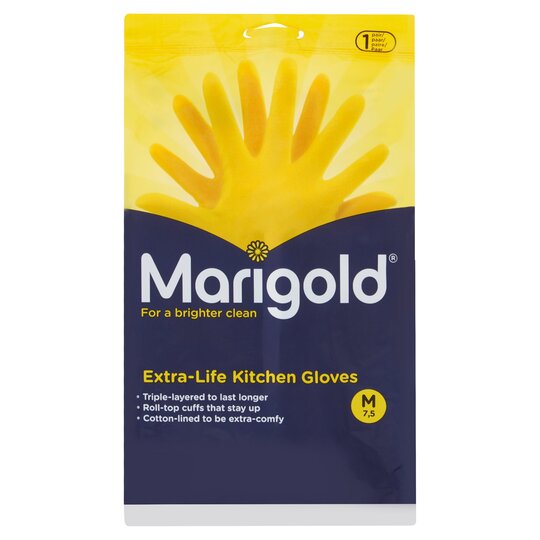 MARIGOLD KITCHEN GLOVES MEDIUM