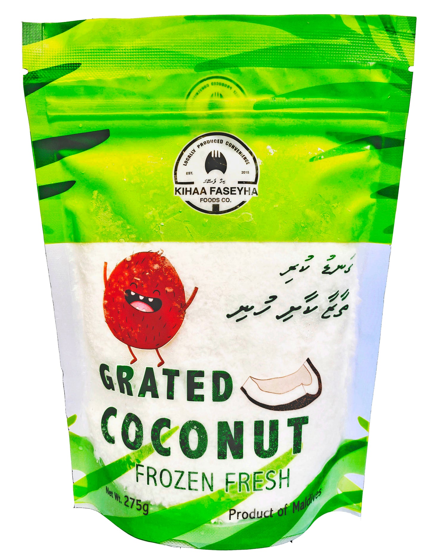 Frozen Grated Coconut 275g