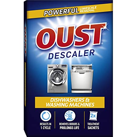 OUST DISHWASHER & WASHING MACHINE DESCALER 2X75G