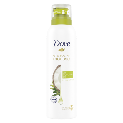 Dove Coconut Oil Body Wash Mousse 200ml