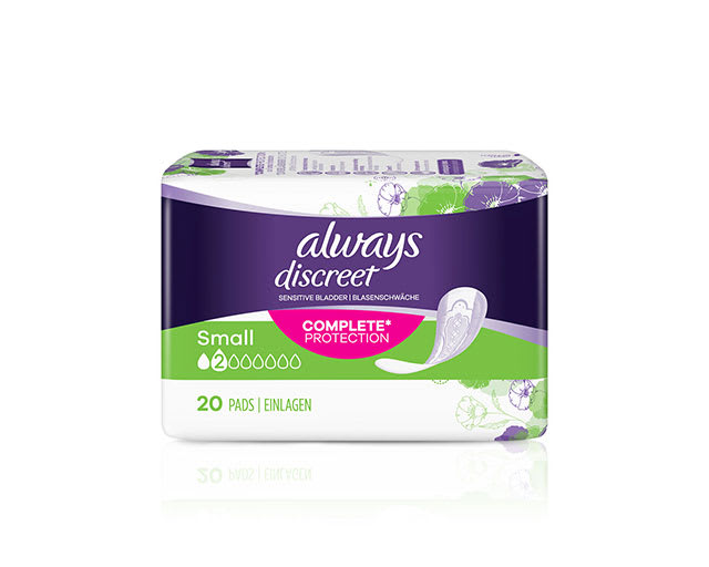 ALWAYS DISCREET SENS BLADDER CONTROL SMALL PADS